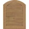 Ekena Millwork Arch Top Gable Vent Non-Functional Western Red Cedar Gable Vent w/Decorative Face Frame, 18"W x 36"H GVWAR18X3602SDUWR - alternate 4